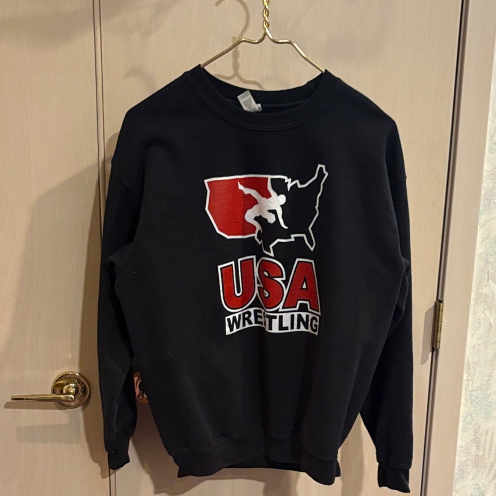 USA Wrestling Black Sweater